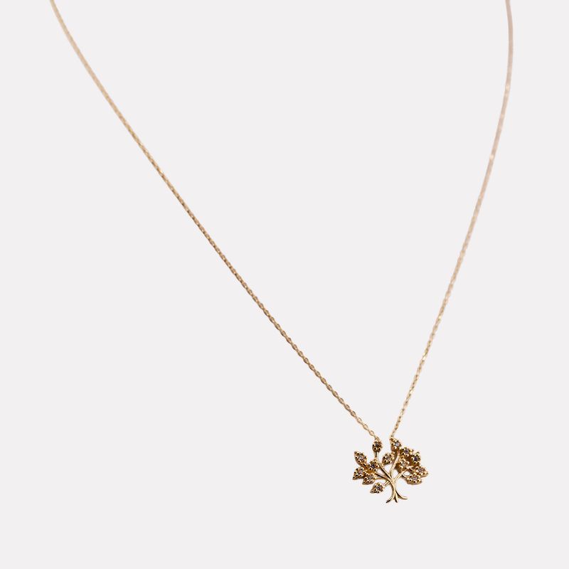 Gargantilla Arbol de la Vida 14K 2.8g